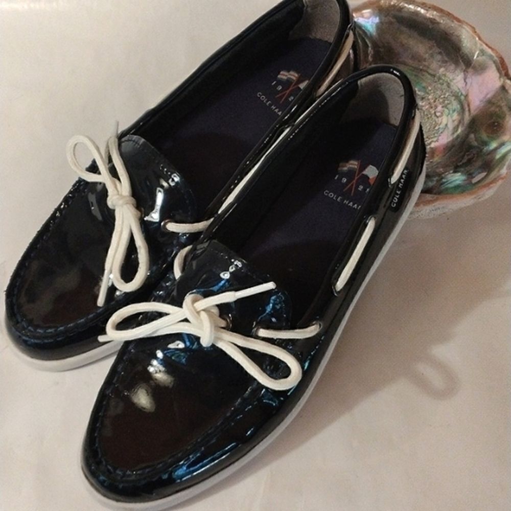Cole Haan Nantucket NAVY BLUE Camp Moc